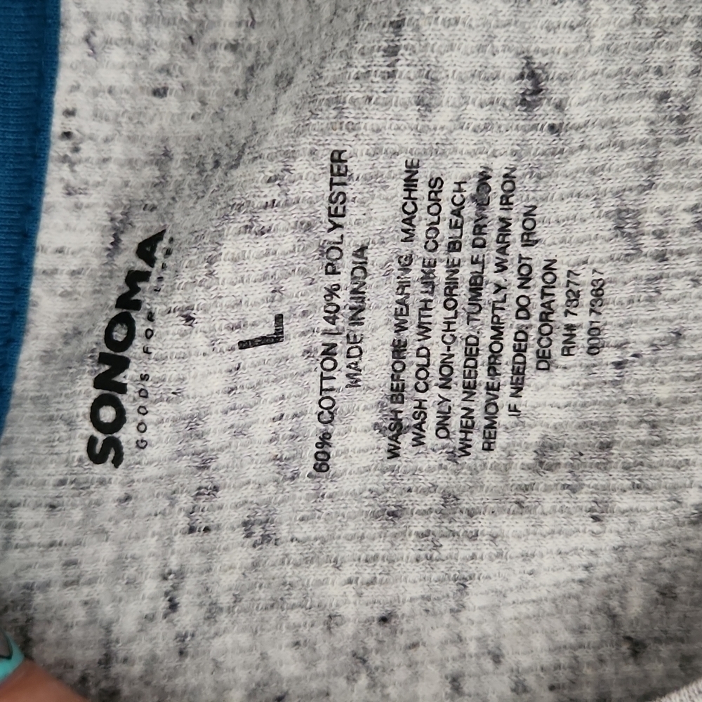 LOT 2 SANOMA Boys Thermal Longsleeve size Large tops - Picture 4 of 5